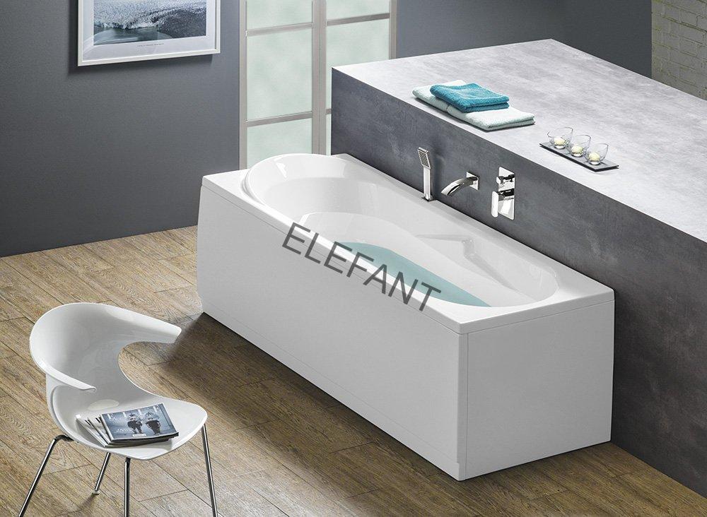 ADRIANA obdélníková vana 170x74x45cm, bílá